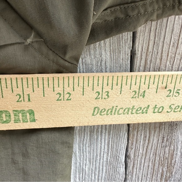 Vintage 90s Mountain Dew Snap Button Up Tee- Olive Green- Men’s Size M - Picture 6 of 7